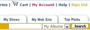 My Account Link